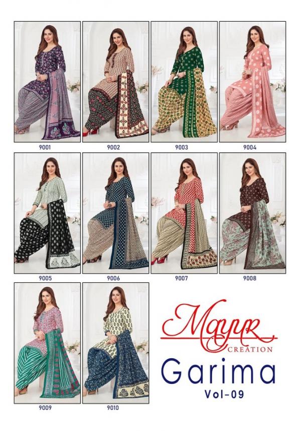 Mayur Garima Vol-9 – Dress Material